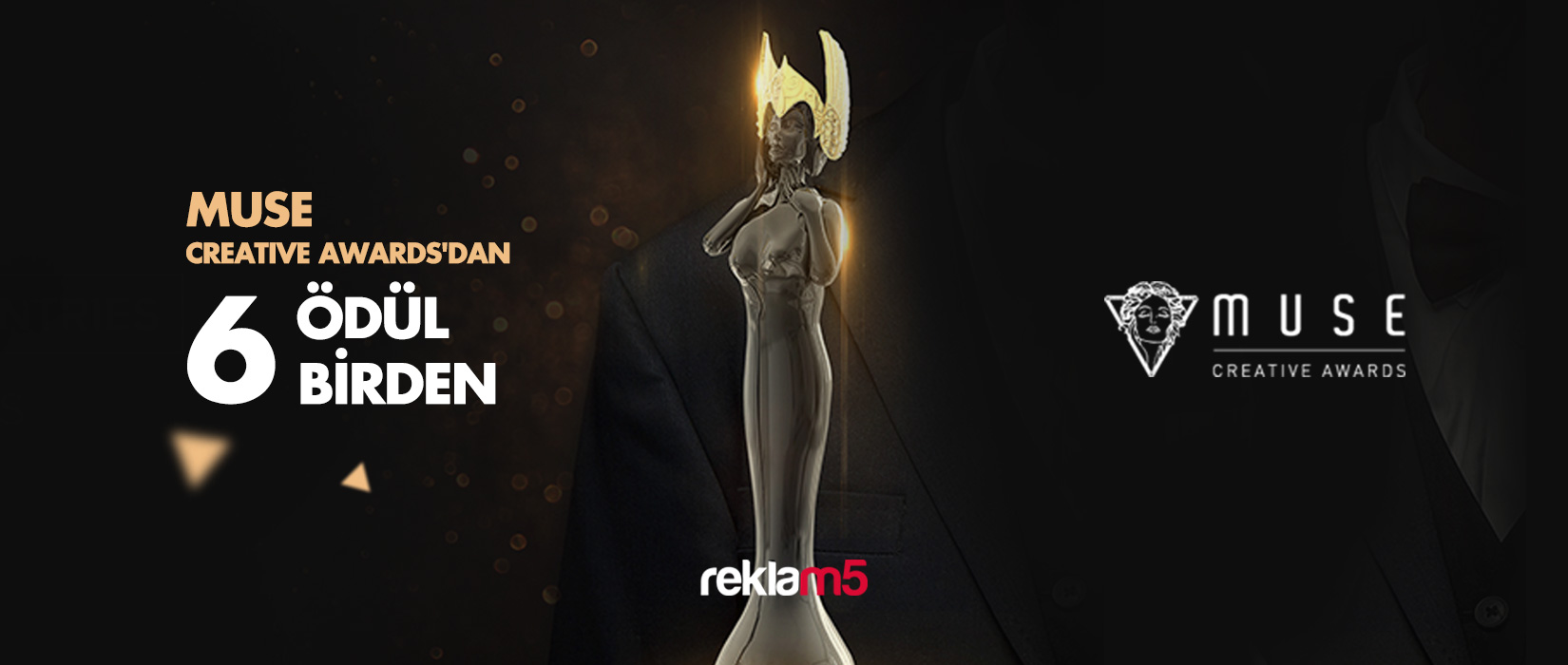 Muse Creative Awards’dan Reklam5’e 6 Ödül Birden!