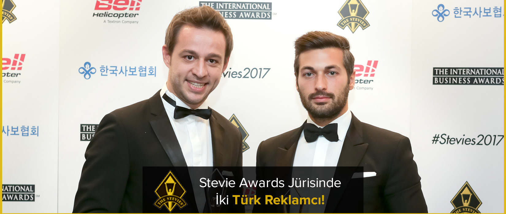 Two Turkish Advertiser In The Jury of Stevie Awards!