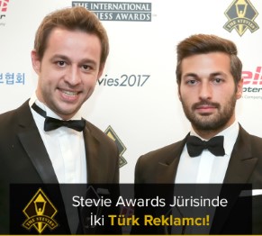 Two Turkish Advertiser In The Jury of Stevie Awards!