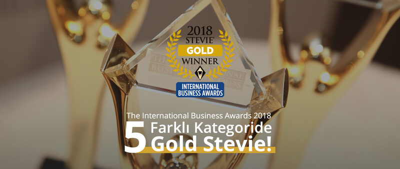 Reklam5’e 5 Farklı Kategoride 5 Gold Stevie!